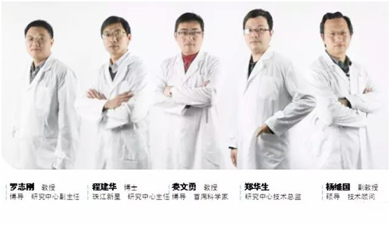 華南理工大學協同創新研究院綠色功能日化產品創新中心科研團隊