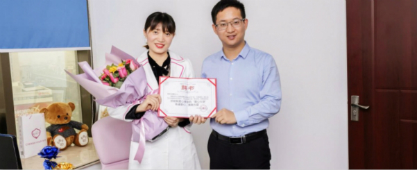 珍妮膚資深美容師莫蕙妍受聘擔任珍妮膚愛心基金愛心大使
